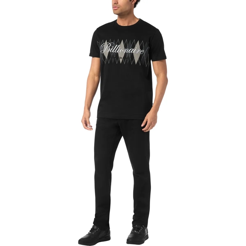 BILLIONAIRE T-Shirt T-Shirt Rundhalsausschnitt Ss schwarz(Image 3)