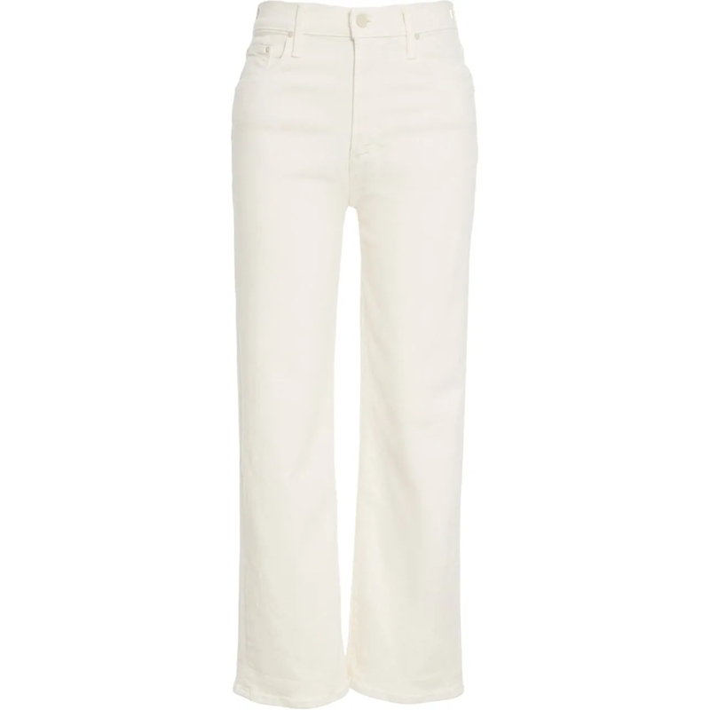 Mother Jeans Slim Fit Jeans 'The Rambler' weiß