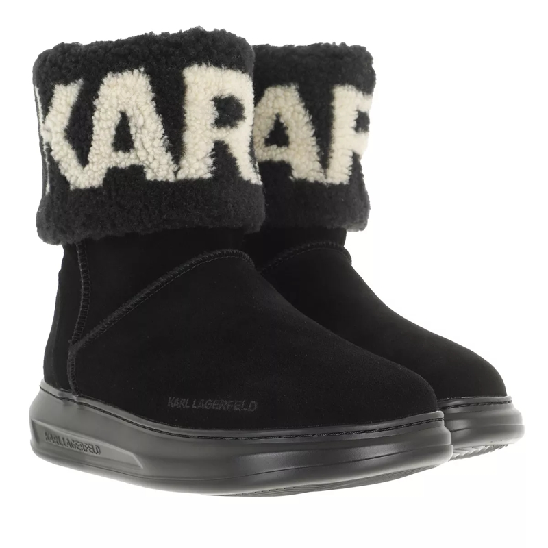 Karl Lagerfeld Stiefeletten Kapri Kosi Karl Logo Ankle Bt Black