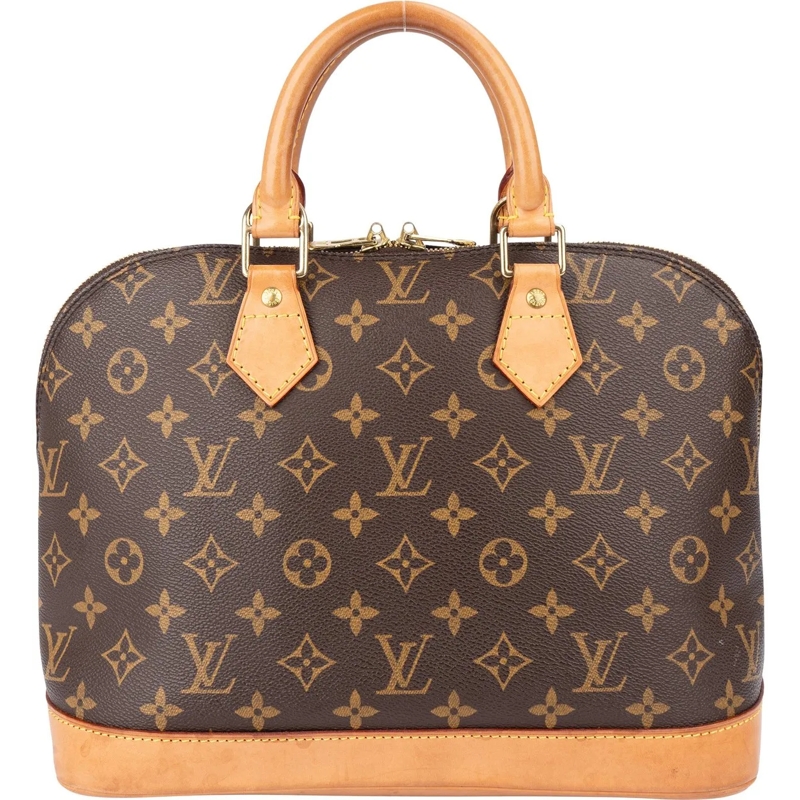 Louis Vuitton Tote Louis Vuitton Canvas Monogram Alma PM Handbag braun