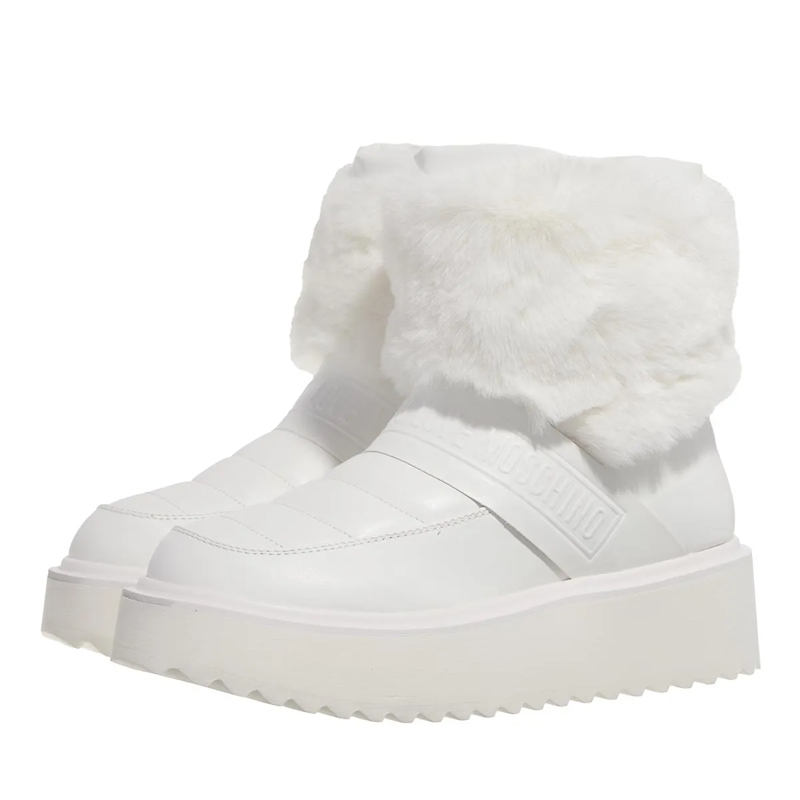Love Moschino Winterboots Stivaletto Donna Bianco