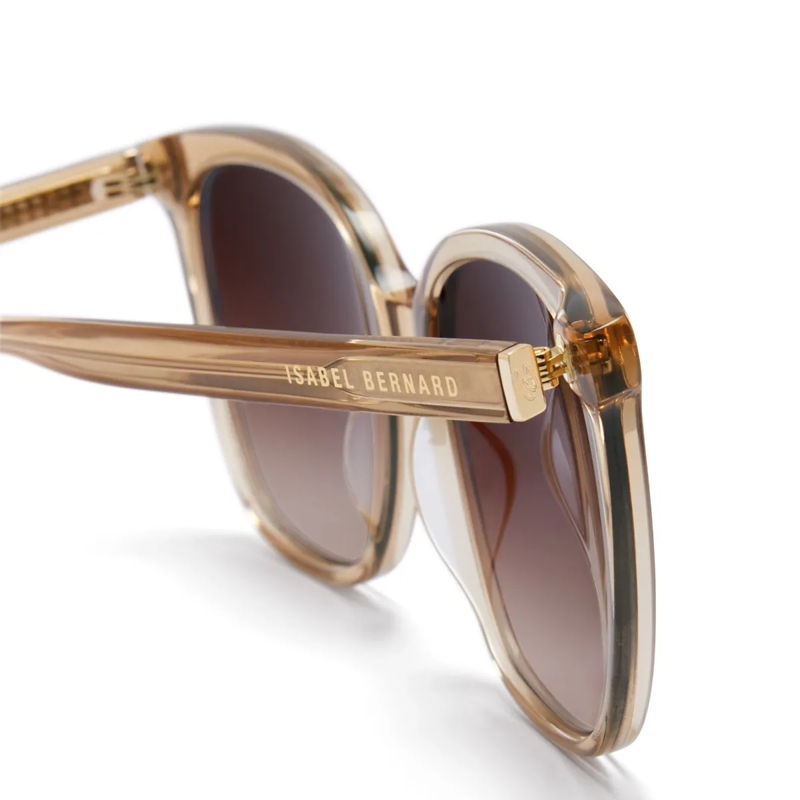 Isabel Bernard Lunettes de soleil Sonnenbrille Beige Transparent(Image 7)