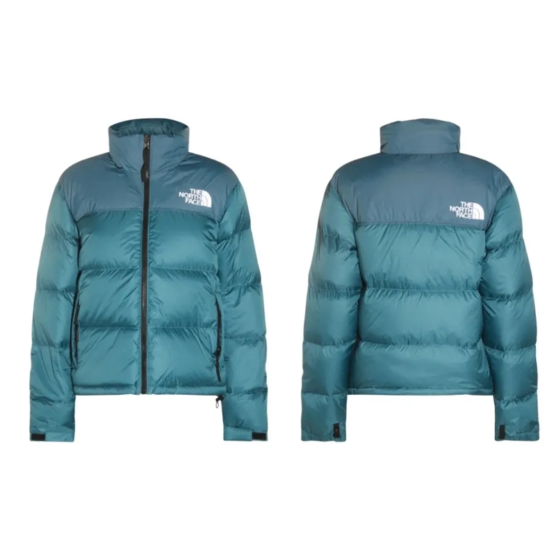 The North Face  Structured Blue Coat With Classic Silhouette Blue