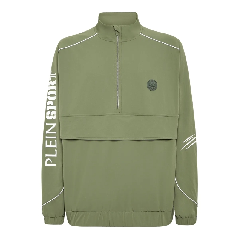 Plein Sport Daunenjacke Sweatjacke Scratch grün