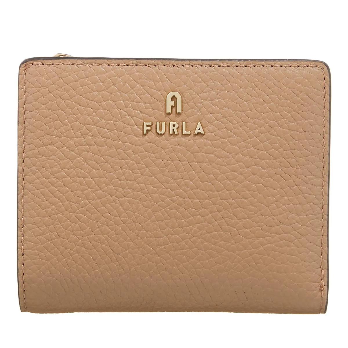 Furla Portemonnaie - Furla Camelia S Compact Wallet L Zip - Gr. unisize - in Braun - für Damen