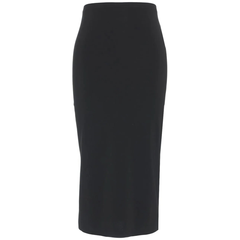 Norma Kamali Jupe midi Midi skirt schwarz
