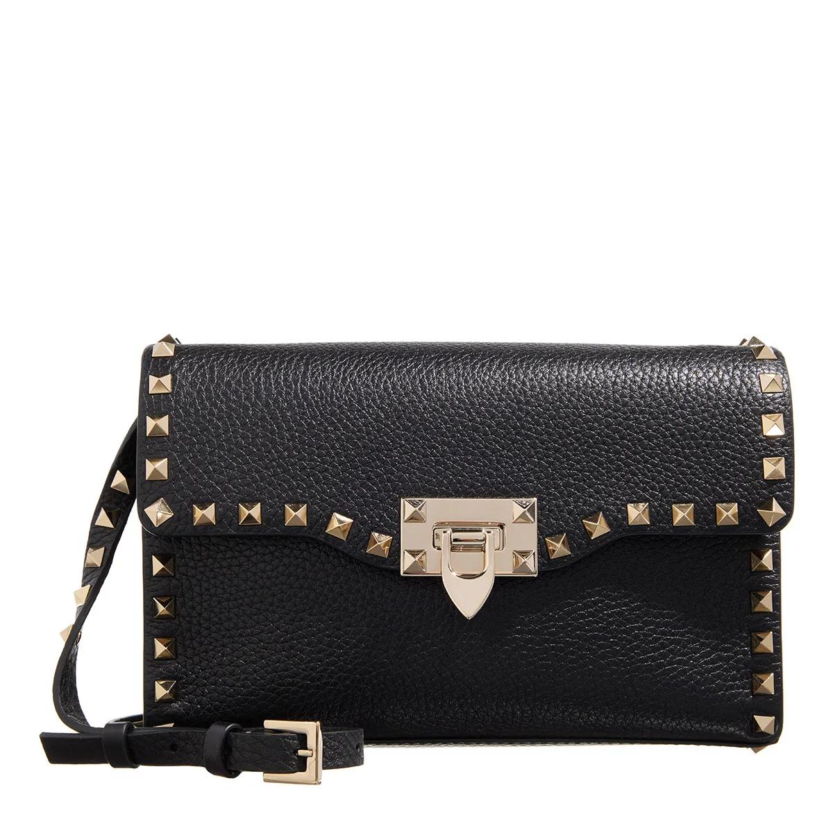 Valentino Garavani Crossbody Bags - Rockstud Small Shoulder Bag - Gr. unisize - in Schwarz - für Damen