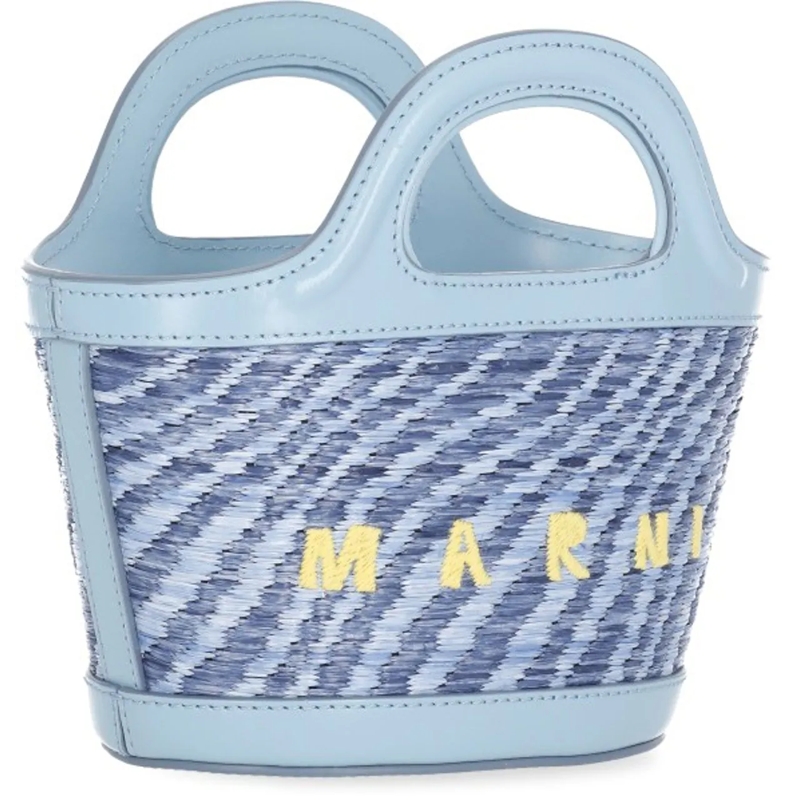 Marni Schultertasche Bags Blue hellblau(Image 4)