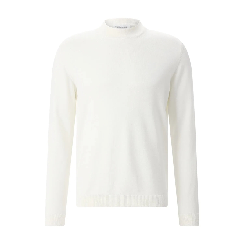 Roberto Collina Pull Longsleeve aus Merinowolle dunkelblau