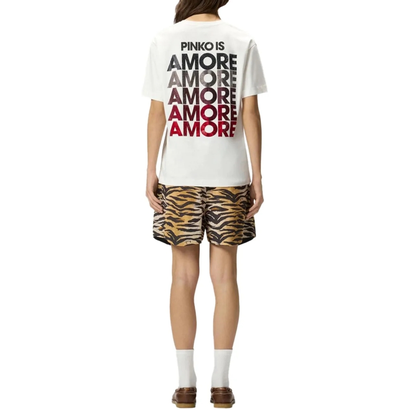 Pinko T-Shirt T-shirts White weiß(Image 4)