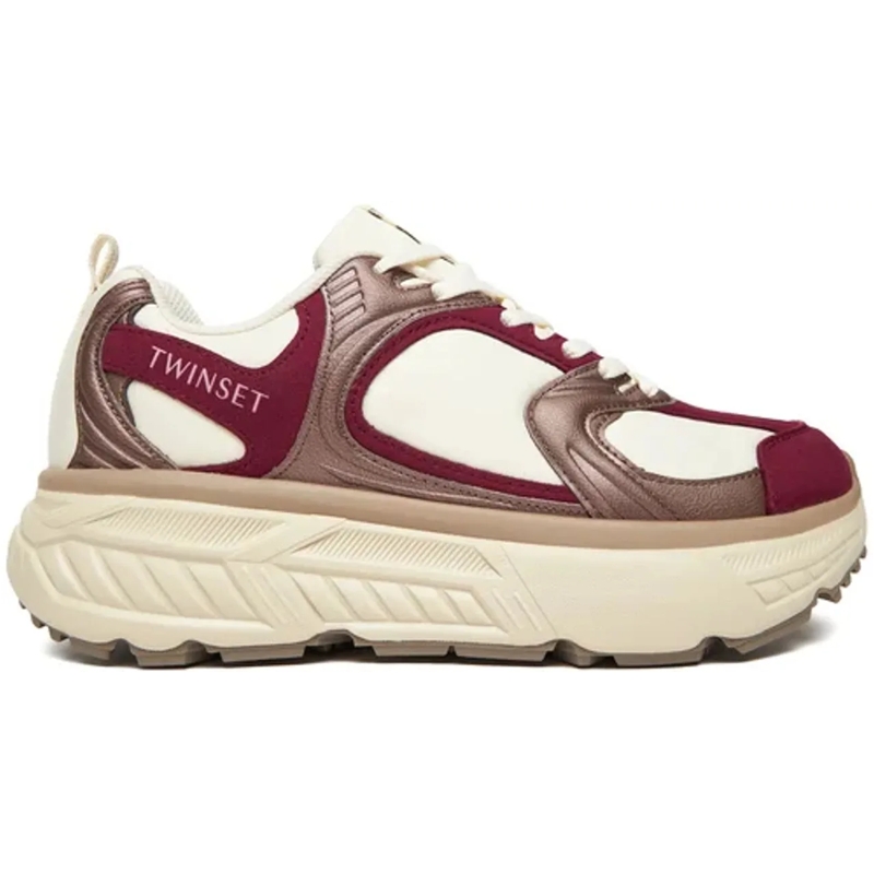 Twin-Set Sneaker basse Sneakers Bordeaux rot