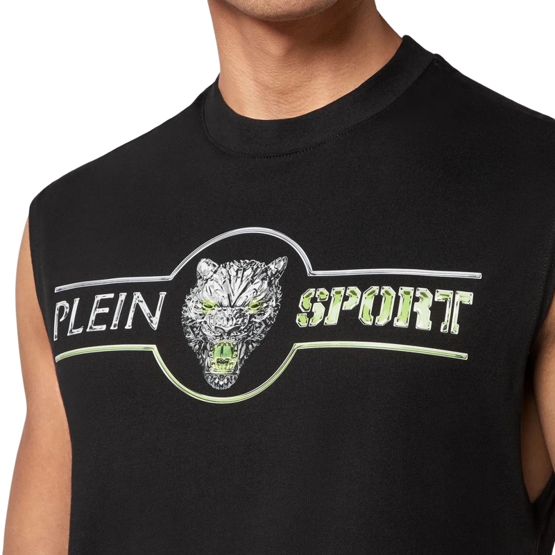 Plein Sport T-Shirt T-Shirt Scratch schwarz(Image 5)