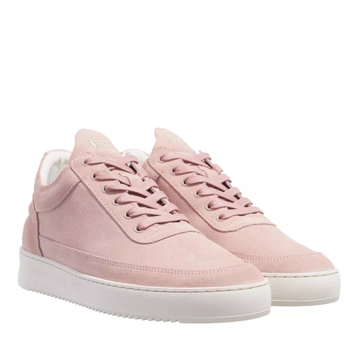 Filling Pieces Low Top Suede Rosa lage-top sneaker