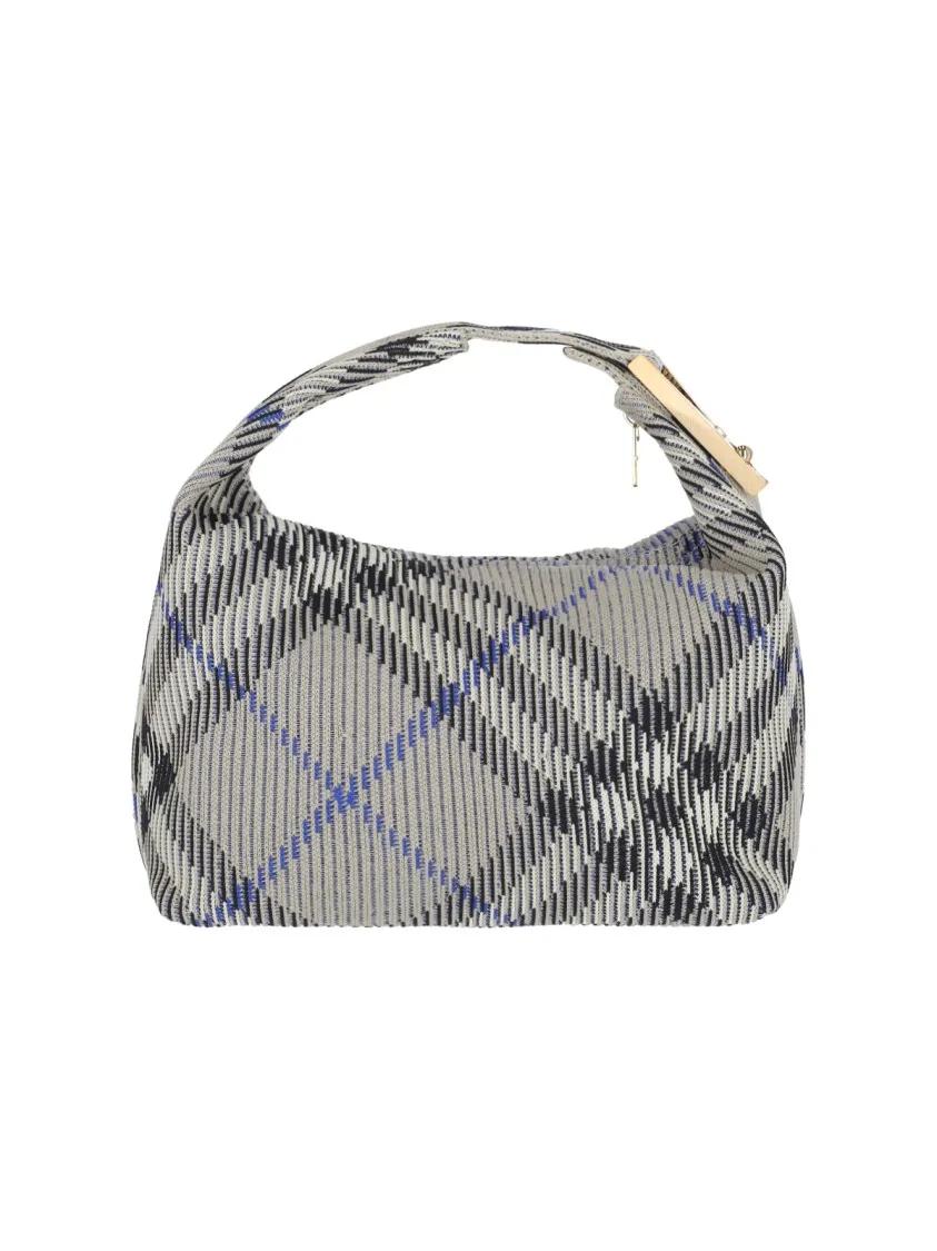 Burberry Hobo bags Medium 'Peg' Handbag – Grey in grijs