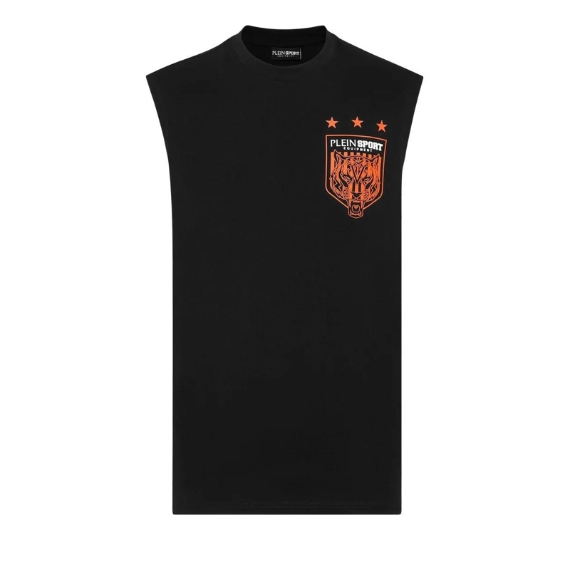 Plein Sport T-Shirt T-Shirt Tiger schwarz