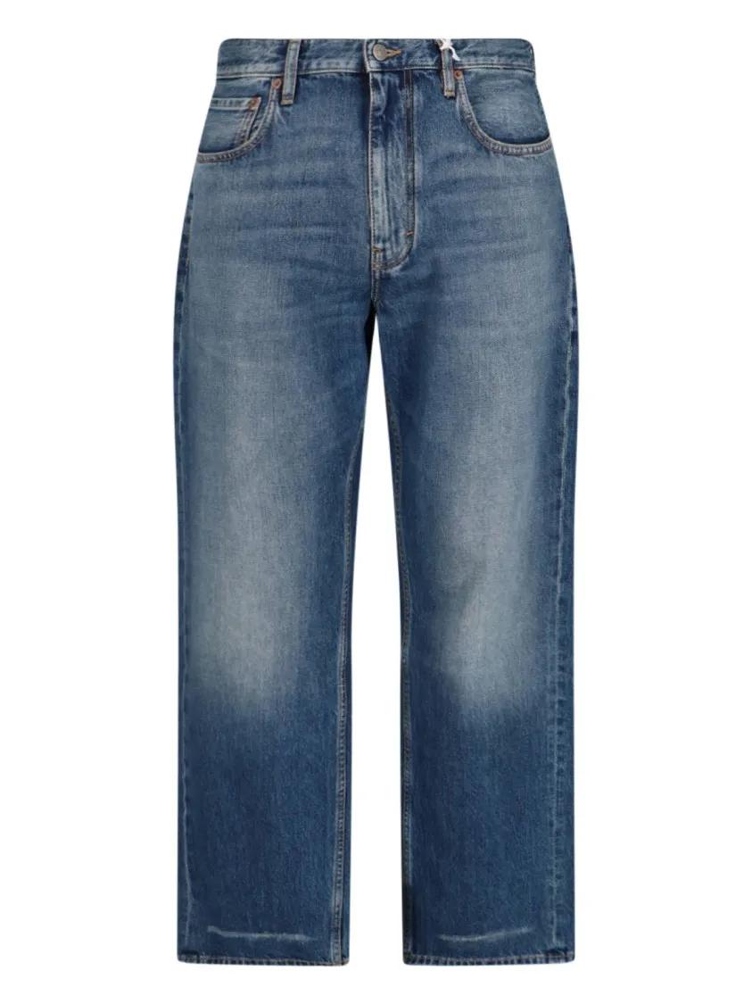 Thumbnail - Valentino Garavani - "Chez" Baggy Jeans – Blue - Größe 32 - blau