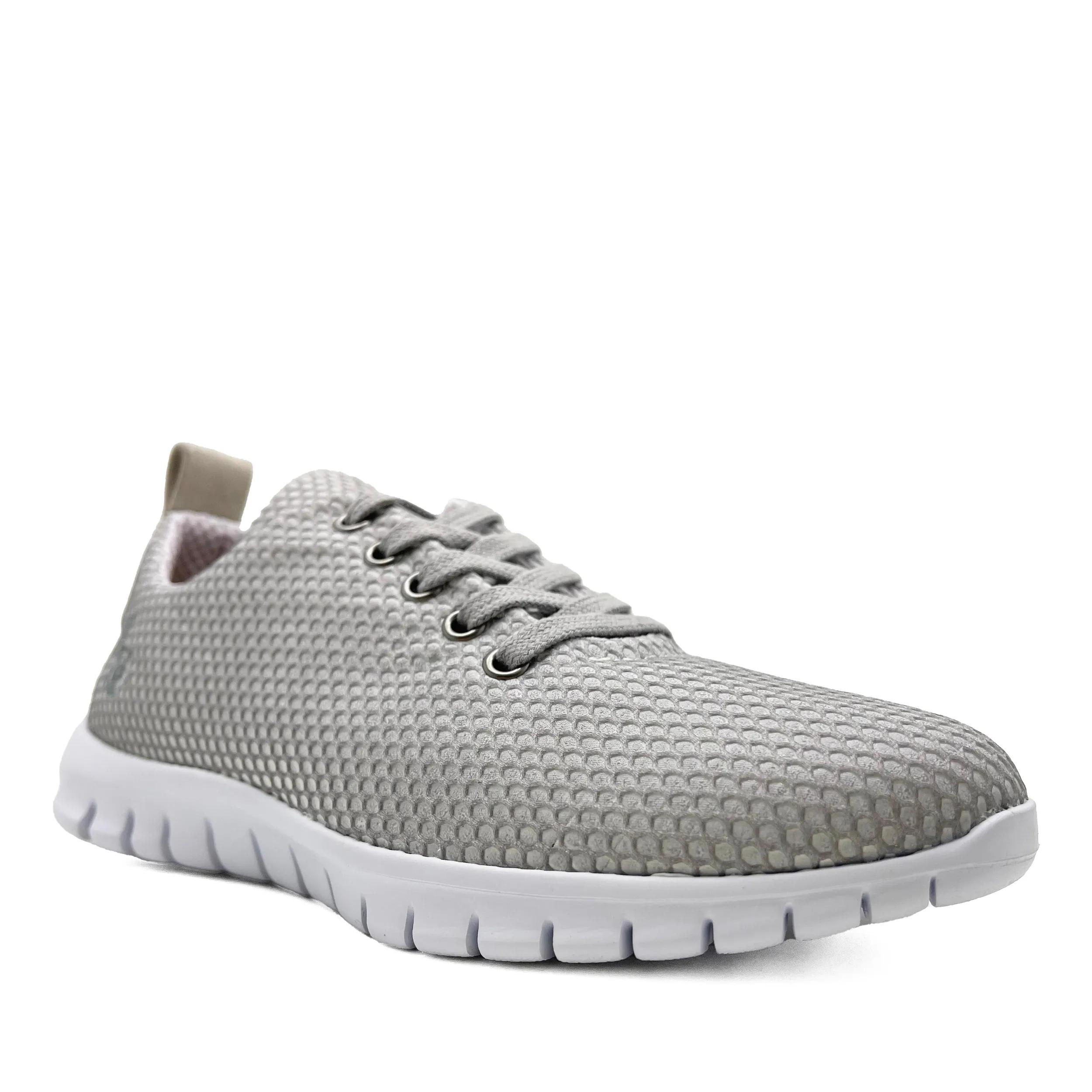 thies Sneakers - thies ® Reflexrunner silver  vegan aus recyceltem - Gr. 38 (EU) - in Grau - für Damen