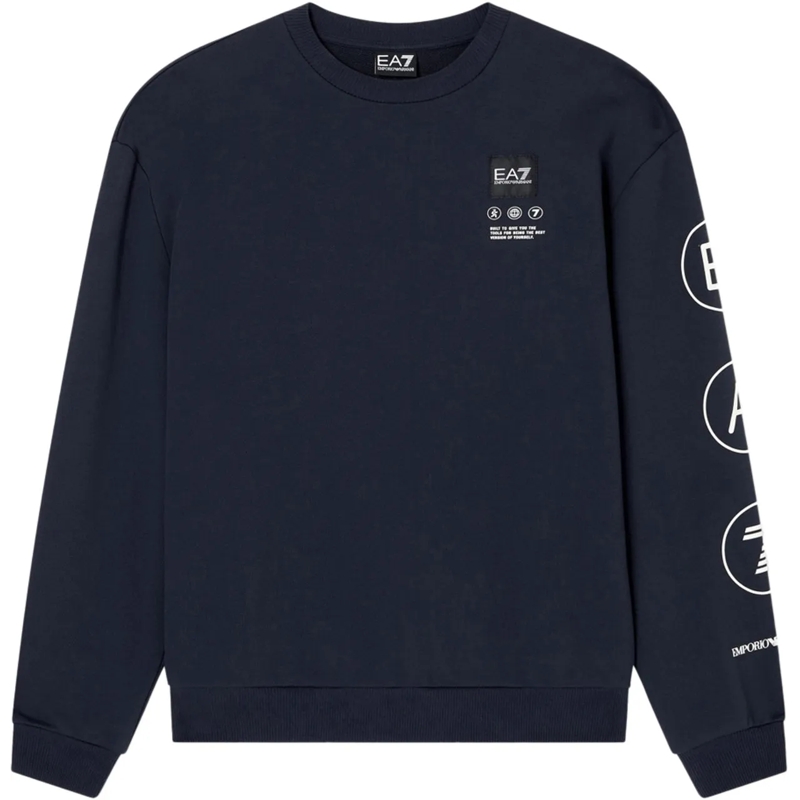 EA7  Sweaters Blu Armani blau
