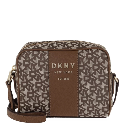 DKNY Noho Camera Bag T&C Chino Logo Vicuna Cross body-väskor
