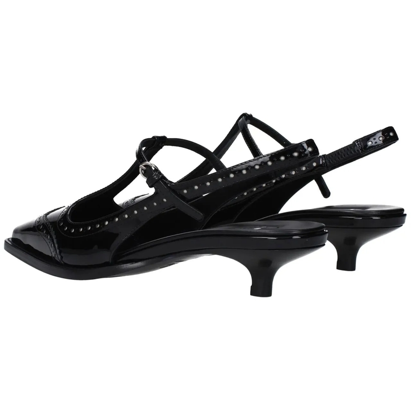 Miu Miu T-shirt Miu Miu Leather Slingback Pumps mehrfarbig(Image 3)