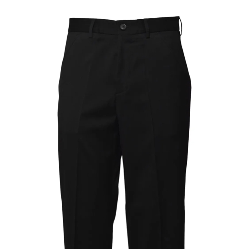 Our Legacy Chinos Black Virgin Wool Chino Trousers Size 22 Black (Image 3)