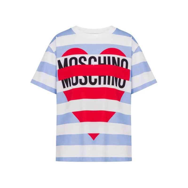 Moschino T-Shirt Classic T-Shirt With Effortless Fit White