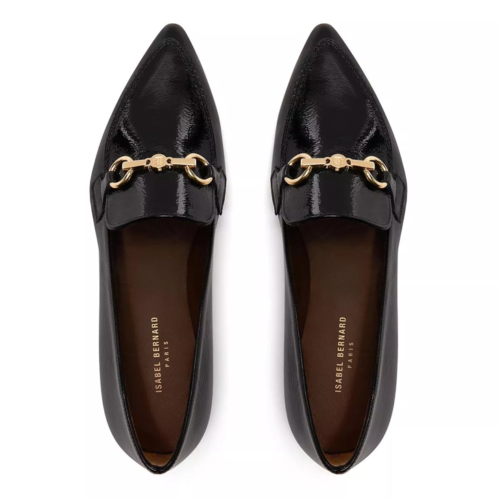 Black patent moccasins clearance