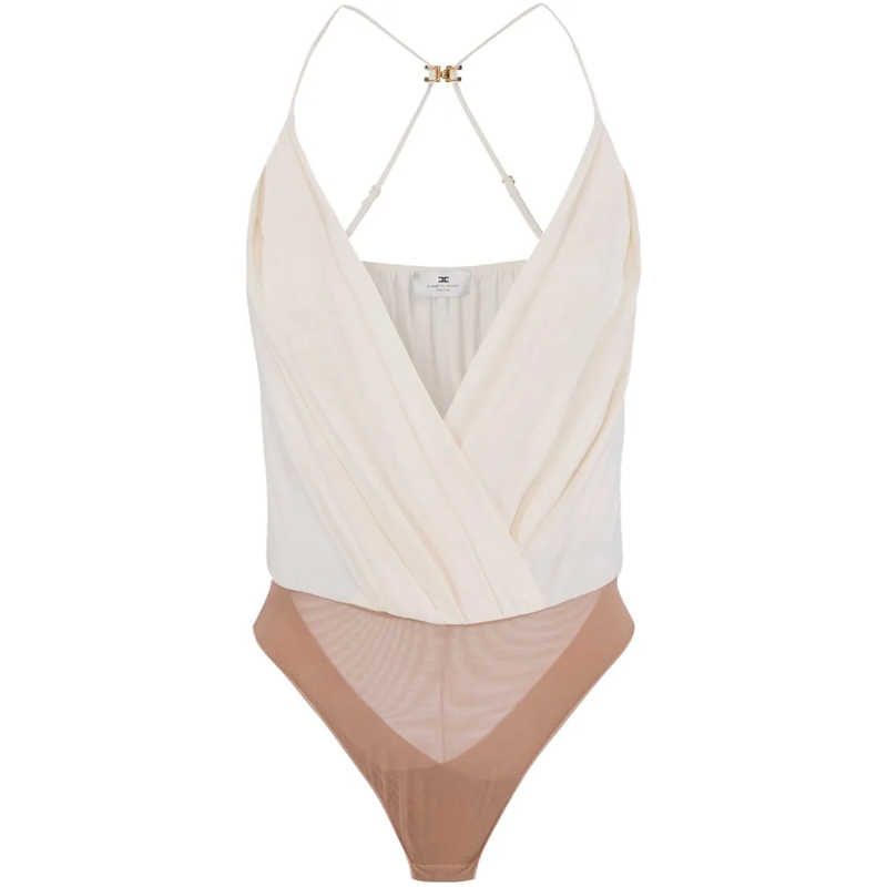 Elisabetta Franchi T-Shirt Top White weiß