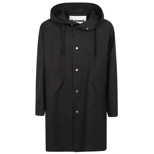 Jil Sander Parka-Mäntel Long Sleeve Jacket Black