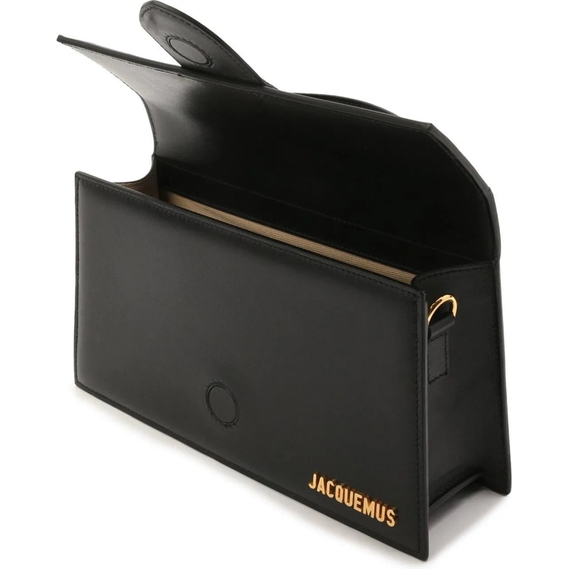 Jacquemus Satchel Jacquemus Le Grand Bambino Leather Bag schwarz(Image 3)