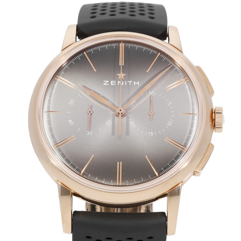 Zenith Montre automatique Elite Schwarz