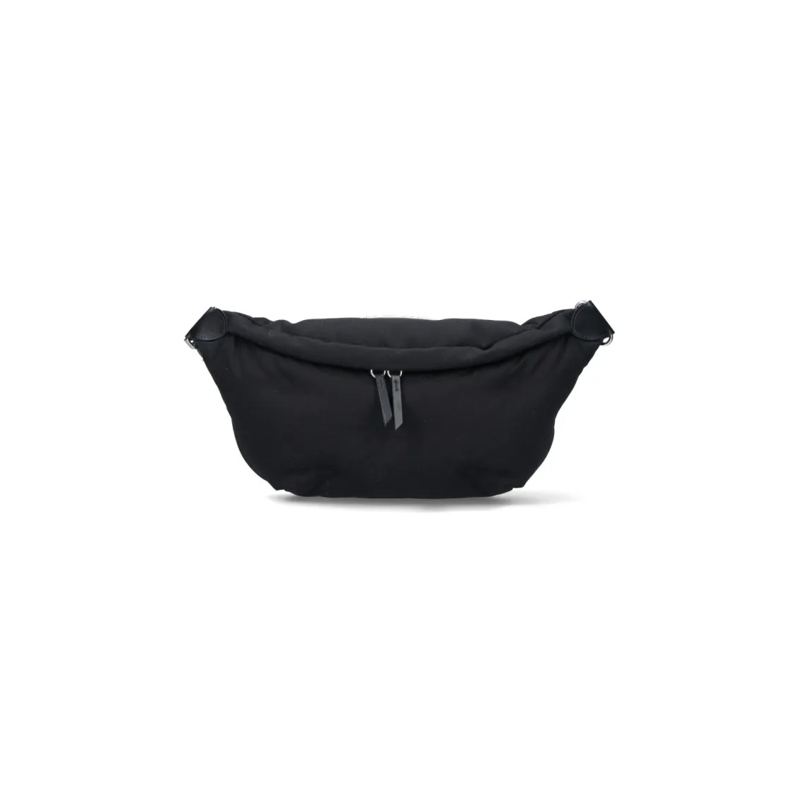 Maison Margiela Gürteltasche Minimalist Black Waist Bag With Adjustable Strap Black
