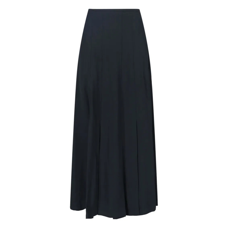 Aspesi Minirok Classic Black Skirt With Silhouette Black
