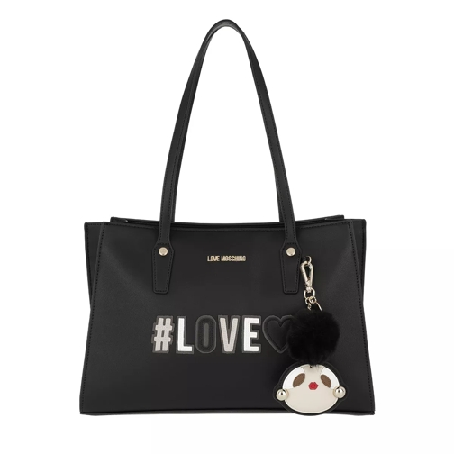 Love Moschino Handle Bag Nero Rymlig shoppingväska