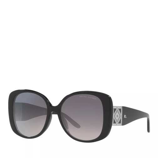 Ralph Lauren 0RL8196BU Sunglasses Shiny Black Solglasögon
