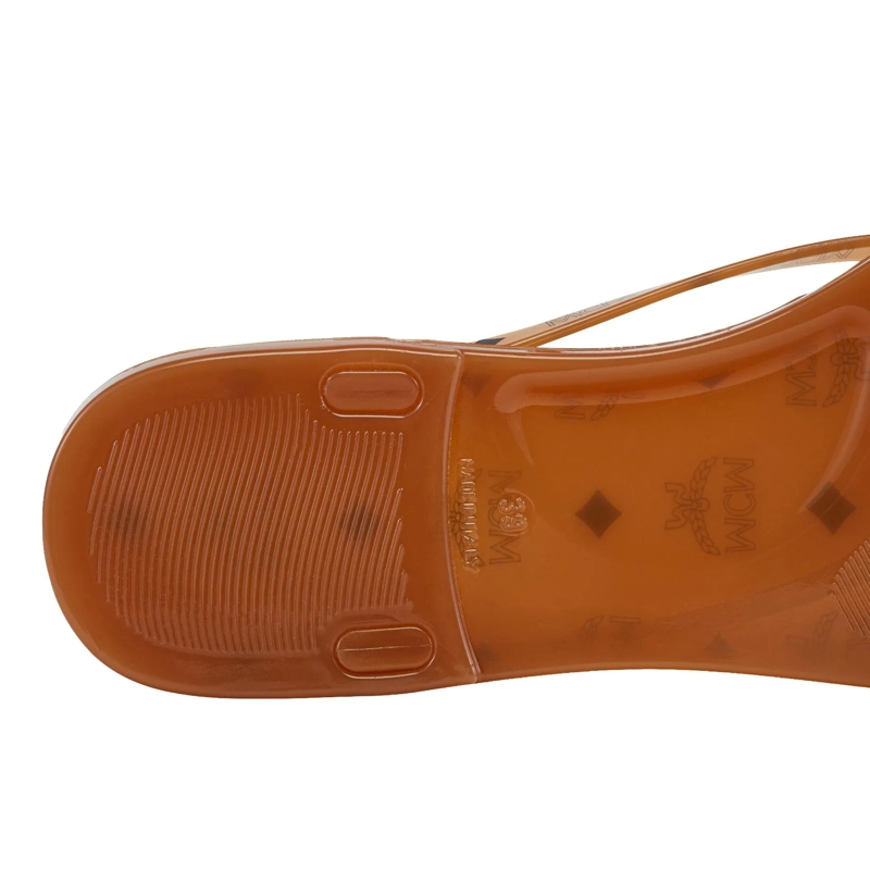 MCM Flip Flops W Mcm Col Other Thong Co Cognac(Image 4)