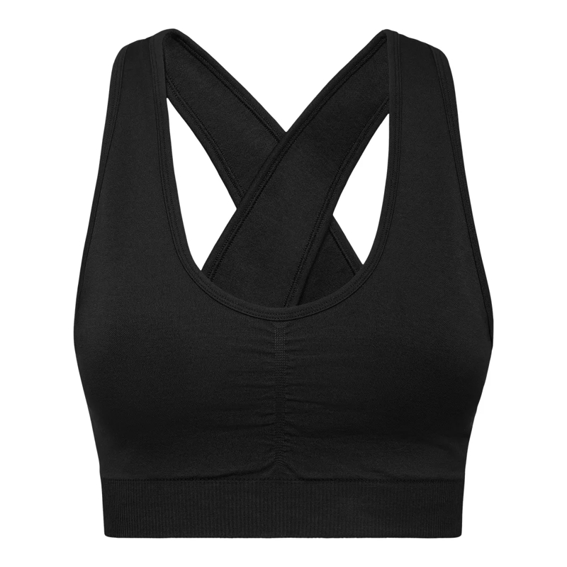 Plein Sport Top Sport Bh Logo schwarz