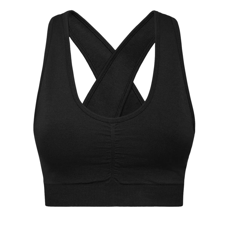 Plein Sport Top Sport Bh Logo schwarz