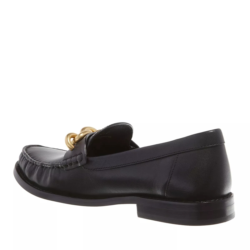 Coach Loafer Jess Leather Loafer Black/Gold(Image 2)