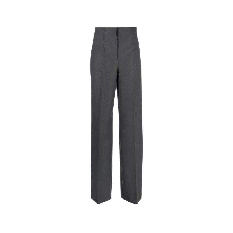 Alberta Ferretti Hose Gray Pants Grey