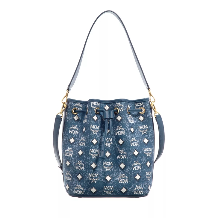 Mcm blue clearance handbag