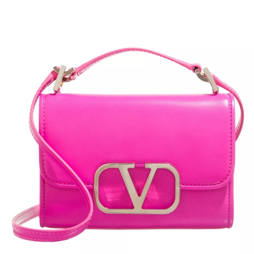 Valentino Garavani Small Shoulder Bag Pink PP Cross body-väskor