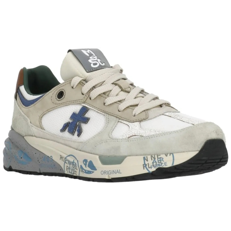 Premiata Sneaker basse Sneakers Beige weiß(Image 2)