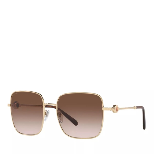 BVLGARI 0BV6165 Sunglasses Pale Gold Sonnenbrille