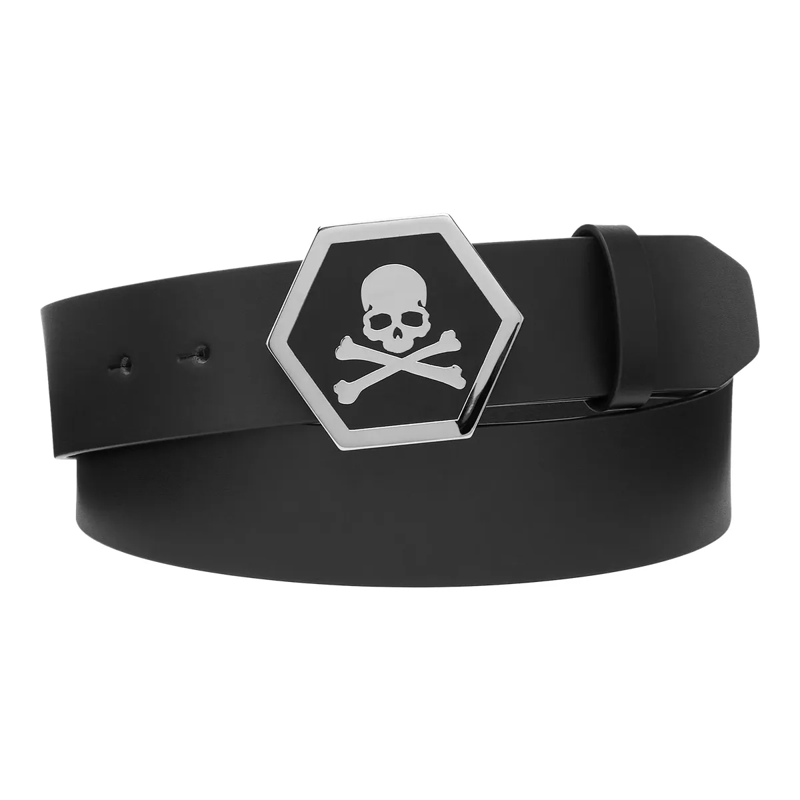 Philipp Plein Gürtel Gürtel Skull schwarz