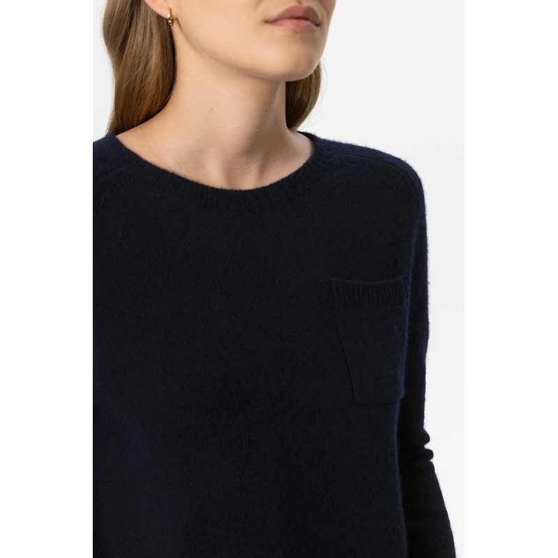 Luisa Cerano Pullover Pullover aus Kaschmir-Mix winter navy(Image 5)