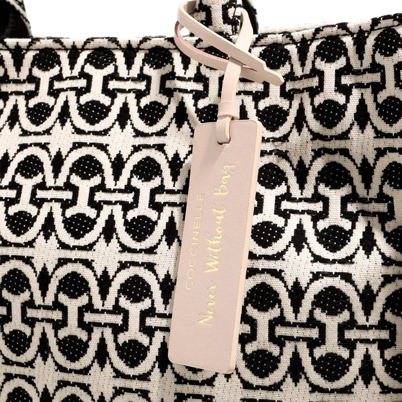 Coccinelle Sac à provisions Never Without Bag Monogra Multi Noir(Image 5)