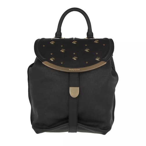 See By Chloé Lizzie Backpack Leather Black Rucksack