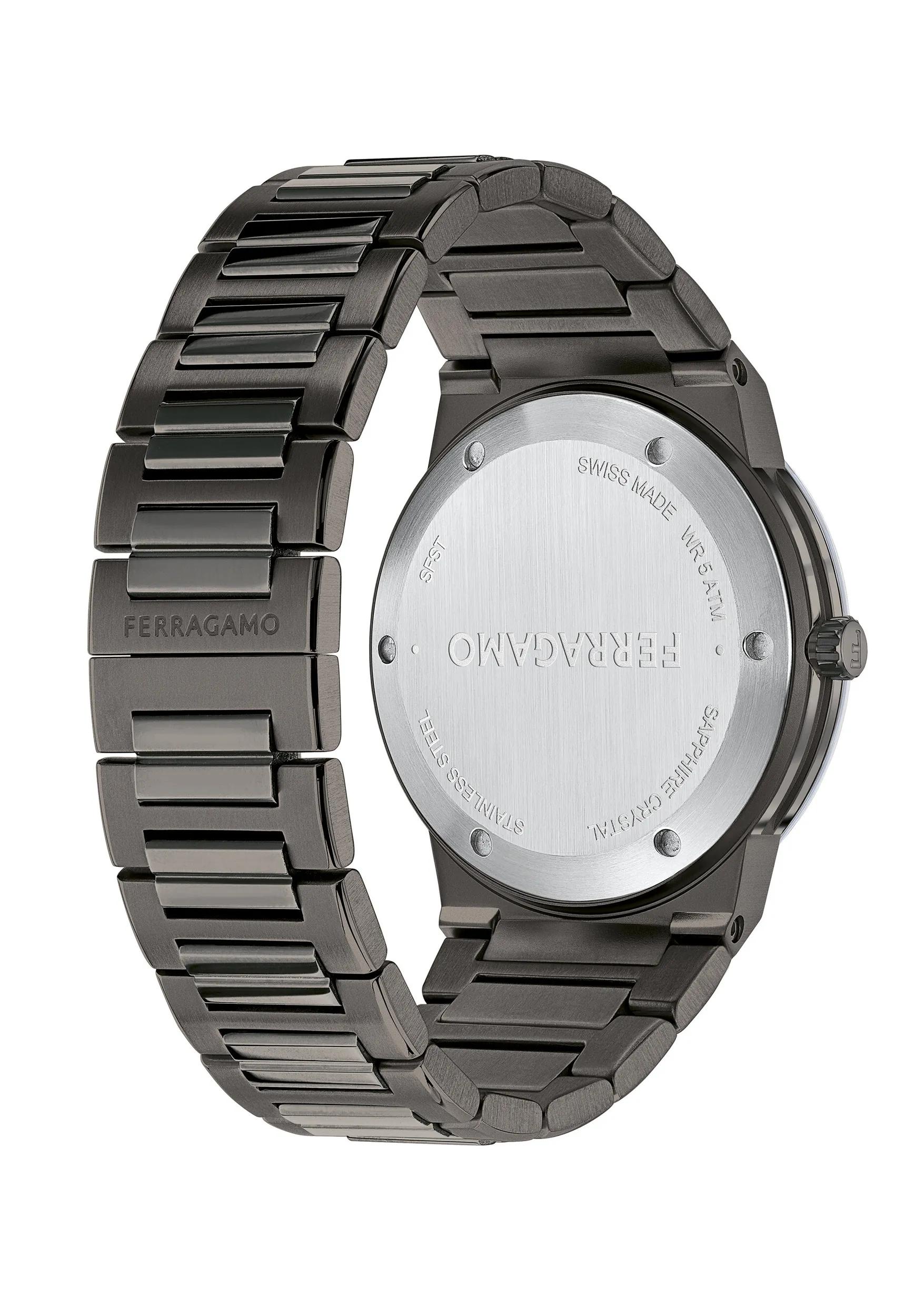 Thumbnail - Salvatore Ferragamo Uhren - Analoge Quarzuhr St-Infinity Sapphire - Gr. unisize - in Grau - für Damen