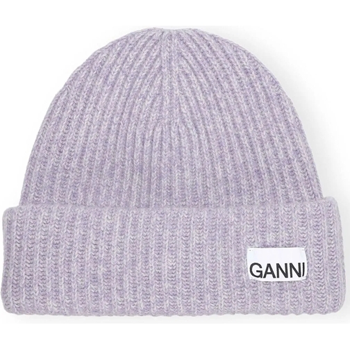 GANNI Casquette muts lavendel lila